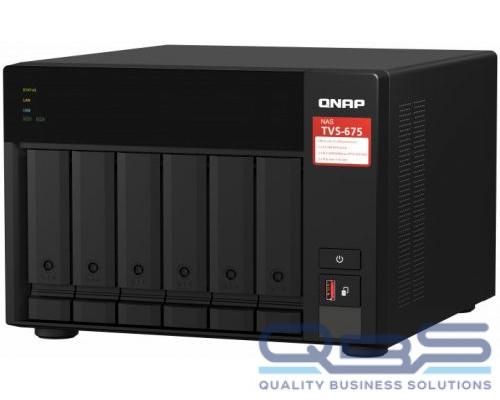 Сетевой RAID-накопитель QNAP TVS-675-8G купить QBS.ru