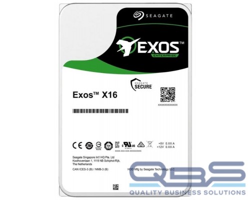 Жесткий диск HDD SATA Seagate 12Tb, ST12000NM001G, Exos X16, 7200 rpm, 256Mb buffer, 1 year купить QBS.ru