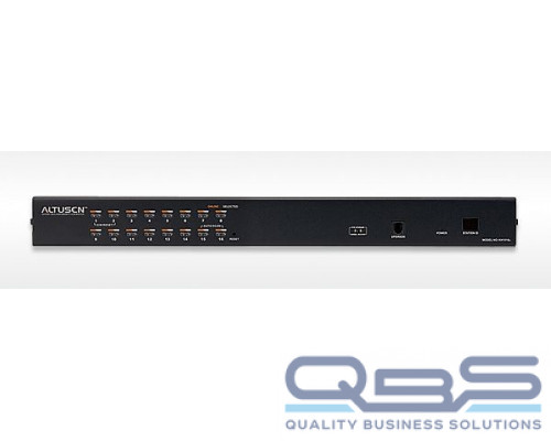 Переключатель электронный ATEN 16-Port Multi-Interface Cat 5 KVM Switch купить QBS.ru