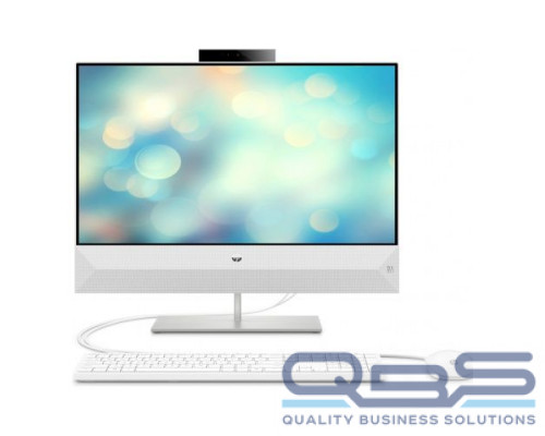 Моноблок 23.8 HP Pavilion I 24-k0012ur 14Q33EA i3-10300T/4GB/1TB + SSD 128GB/FHD/Internal graphics/no DVD/kbd mouse wired/Cam/FreeDos/white купить QBS.ru
