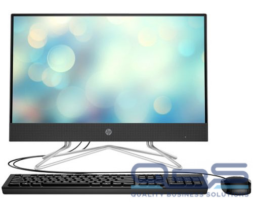 Моноблок 21,5 HP 22-df0057ur 1G1B4EA Athlon 3050U/8GB/256GB SSD/FHD/DOS/black купить QBS.ru