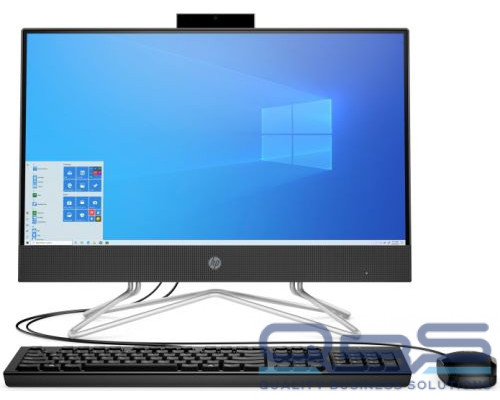 Моноблок 21,5 HP 22-df0146ur NT 5D1X0EA Ryzen 3 3250U/4GB/256GB SSD/Radeon Graphics/FHD/wired kbd/mouse/cam/Win11Home/jet black купить QBS.ru