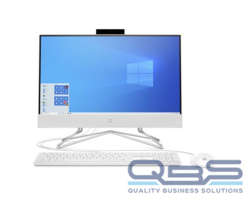 Моноблок 21,5 HP 22-df0147ur NT 5D1X2EA Ryzen 3 3250U/8GB/512GB SSD/Radeon Graphics/FHD/wired kbd/mouse/cam/Win11Home/snow white купить QBS.ru