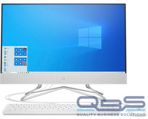 Моноблок 23.8 HP 24-df1062ur AiO 5D1Z8EA i3 1125G4/4GB/256GB SSD/noDVD/UHD Graphics/FHD/cam/WiFi/USB kbd/USB mouse/Win11Home/snow white купить QBS.ru