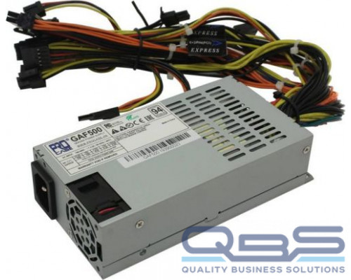Блок питания ATX Procase GAF500 1U FlexATX 1FAN (500W), 80+Platinum (94+), 150*80*40mm, +5B=15A, +12B=41A, +3,3B=15A,-12В=0.3A, 5VSB=2.5A, Защита от п купить QBS.ru