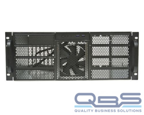 Корпус серверный 4U Procase RE411-D8H5-C-48 8x5.25 ext+5*3,5 int ,черный, без блока питания,глубина 480мм,MB CEB 12x10,5 купить QBS.ru