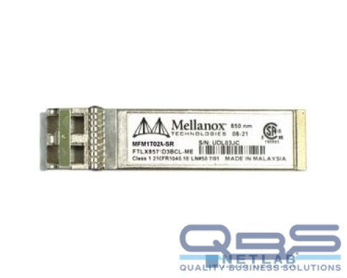 Опция к серверу Оптический модуль Mellanox MFM1T02A-SR optical module, ETH 10GbE, 10Gb/s, SFP+, LC-LC, 850nm, SR up to 300m купить QBS.ru