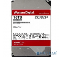 Жесткий диск 16TB WD Red Pro (WD161KFGX) {Serial ATA III, 7200- rpm,512Mb, 3.5