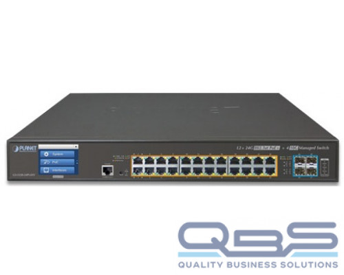 Коммутатор PoE Planet GS-5220-24P4XV купить QBS.ru