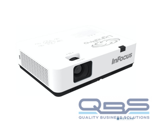 Проектор INFOCUS IN1024 Проектор {3LCD 4000lm XGA 1.48~1.78:1 50000:1 (Full 3D),16W, 3.5mm in,Composite video,Component,VGA IN х2, HDMI IN, Audio in(RCAx2), USB-A, USB B х2, VGA out, Audio 3.5mm out} купить QBS.ru