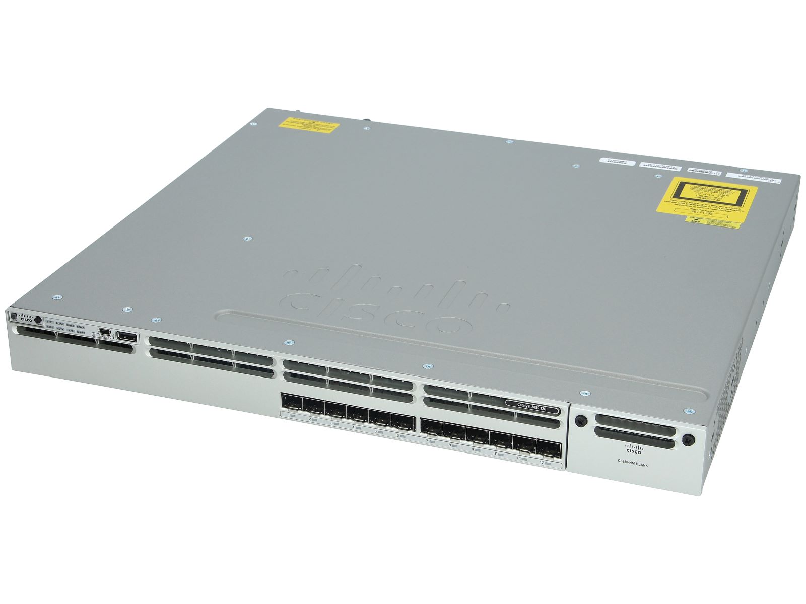 Cisco Catalyst 3850-12S-E Switch 12 Port SFP Layer 3