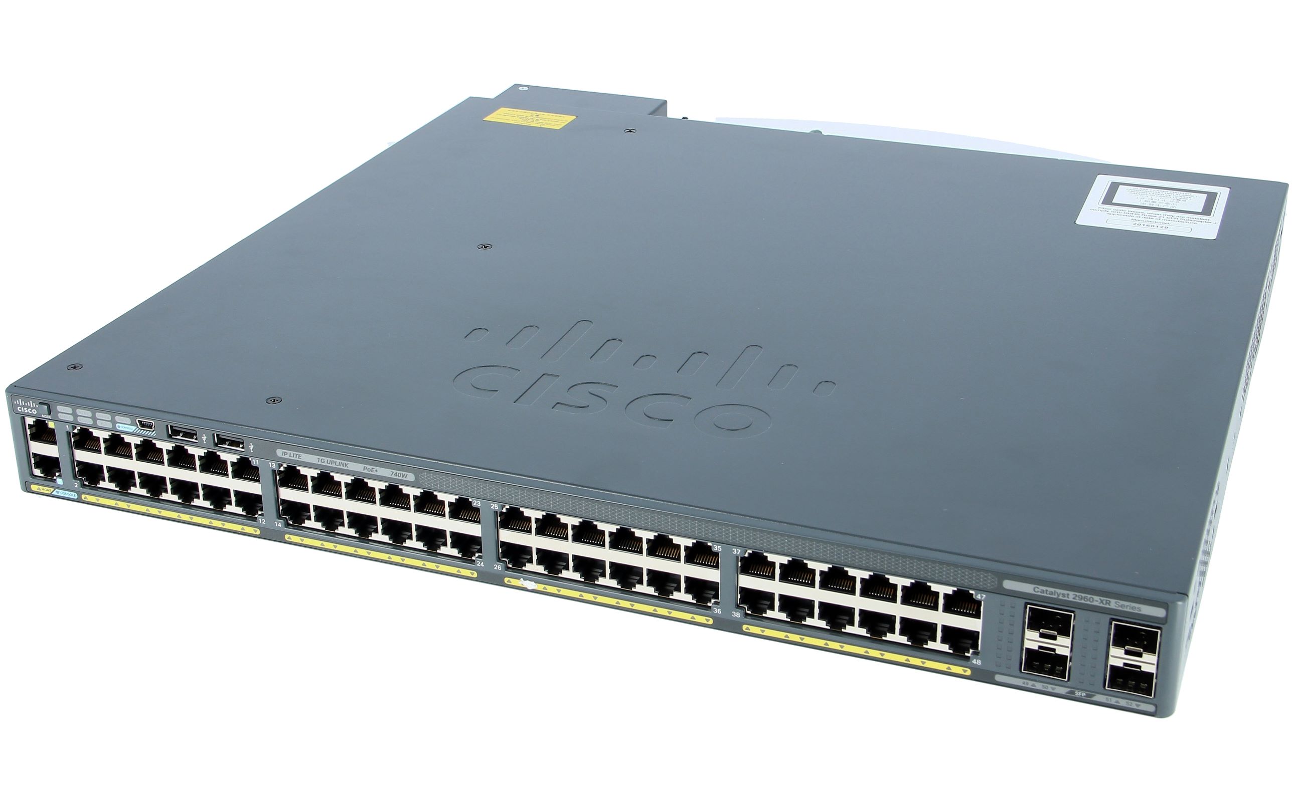 Cisco Catalyst 2960-XR 48-Port Gigabit PoE+ Managed Switch