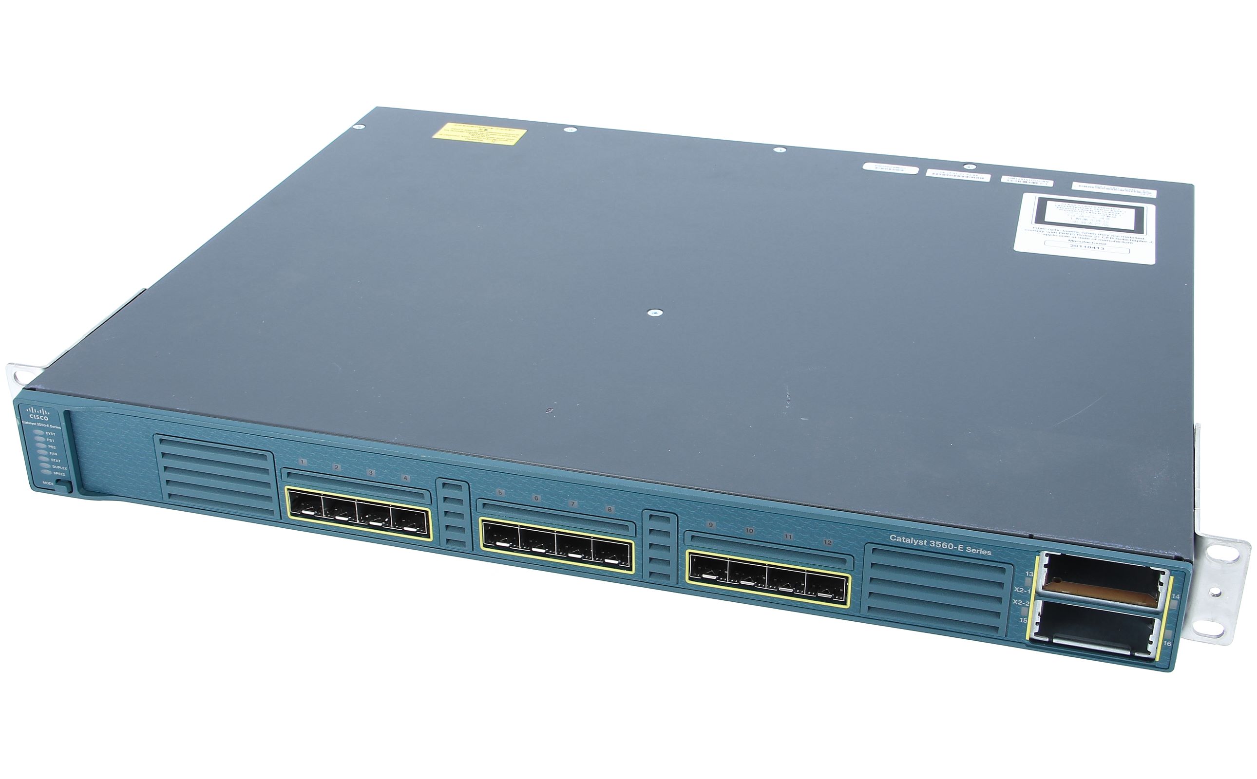 Cisco Catalyst 3560E-12SD-E Enterprise Managed Switch, 12 Ports