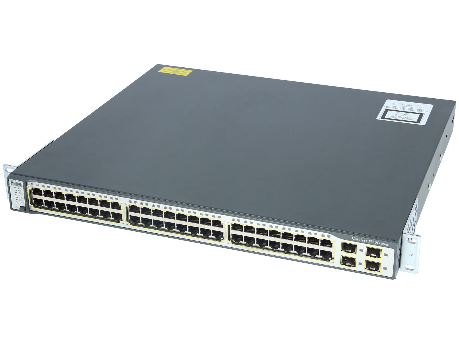 Cisco WS-C3750G-48TS-E Switch 48 Port Gigabit Managed