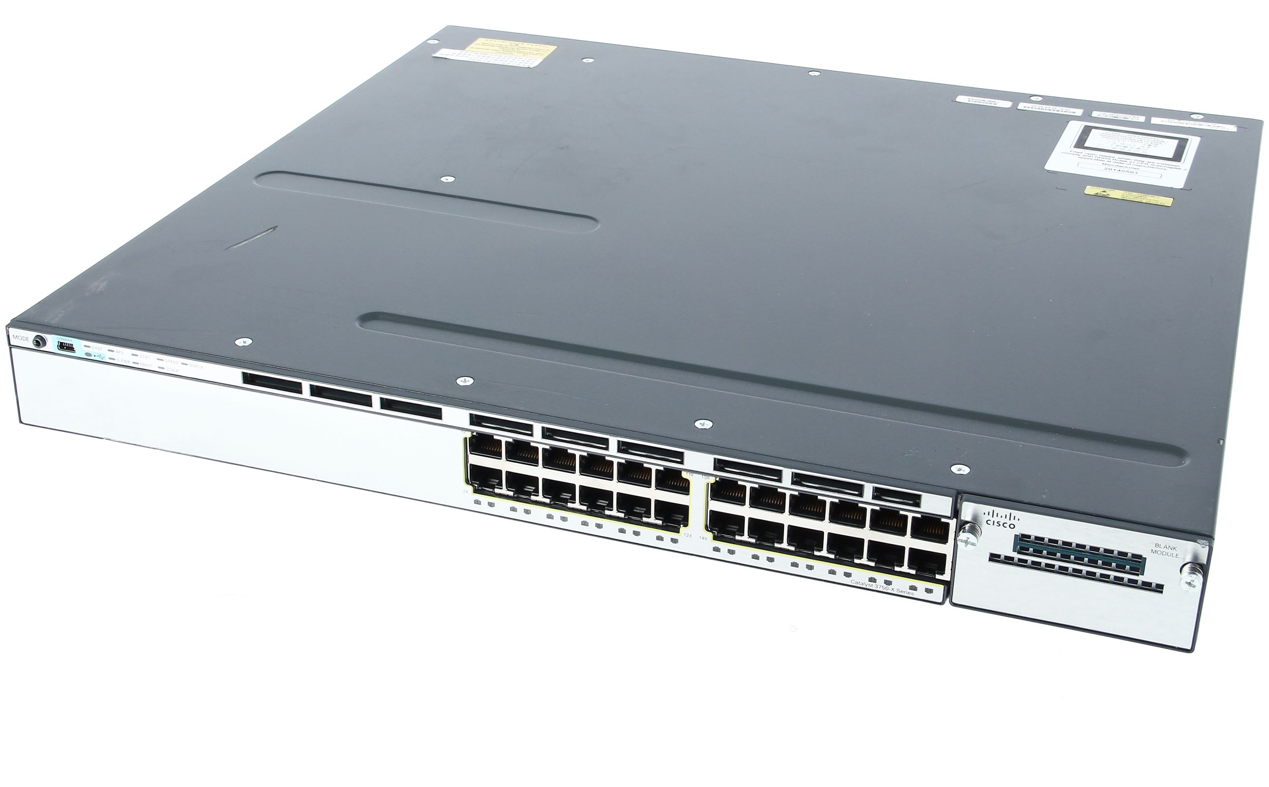 Cisco Catalyst 3750X-24T-E Switch 24 Port Gigabit Managed