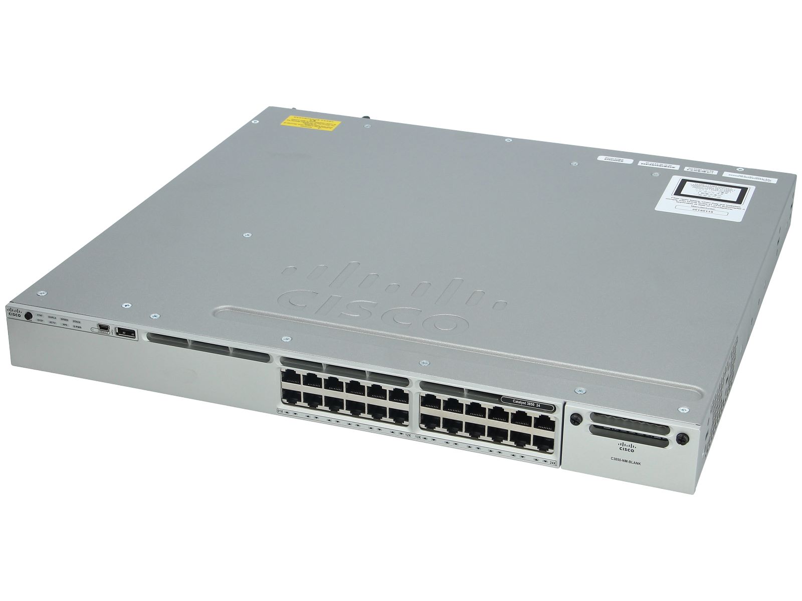 Cisco Catalyst 3850-24P-E Switch 24 Port Gigabit PoE+