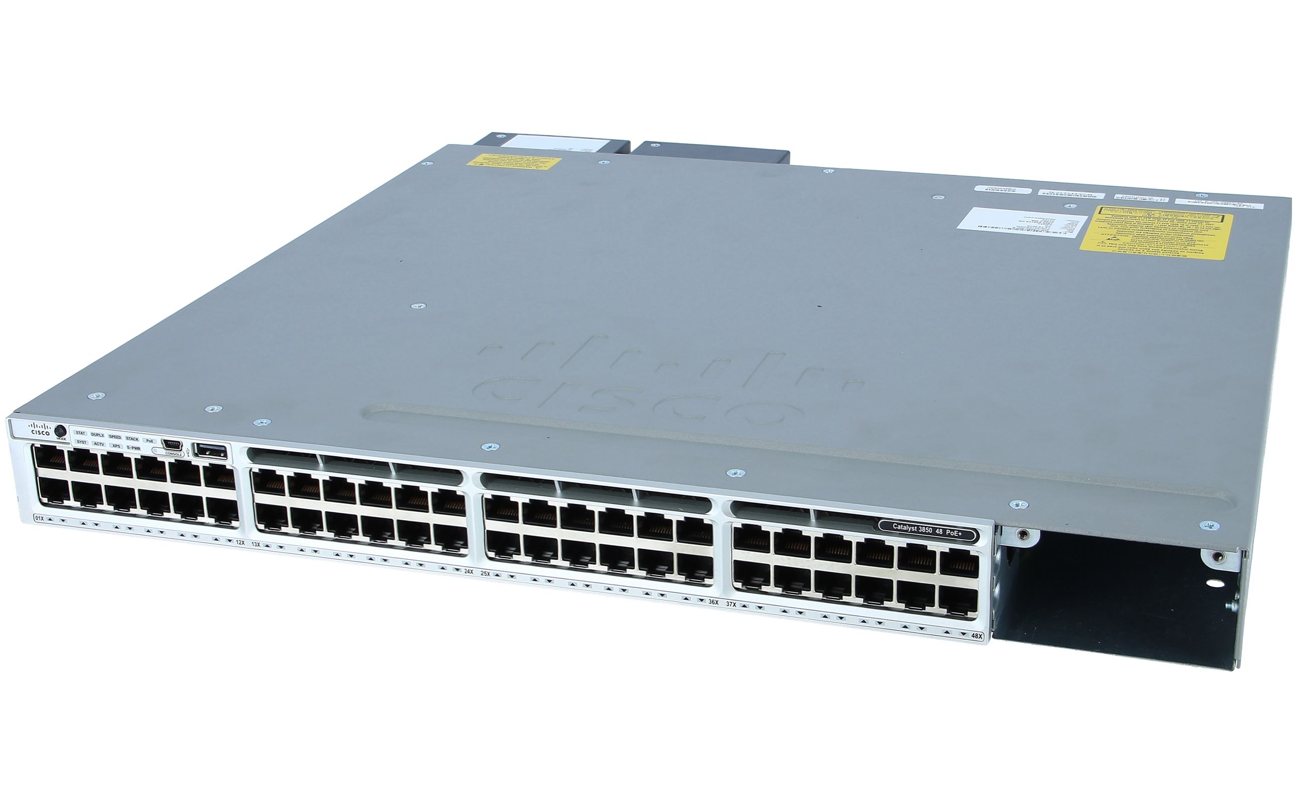 Cisco Catalyst 3850-48F-S Switch 48 Port PoE+ Enterprise