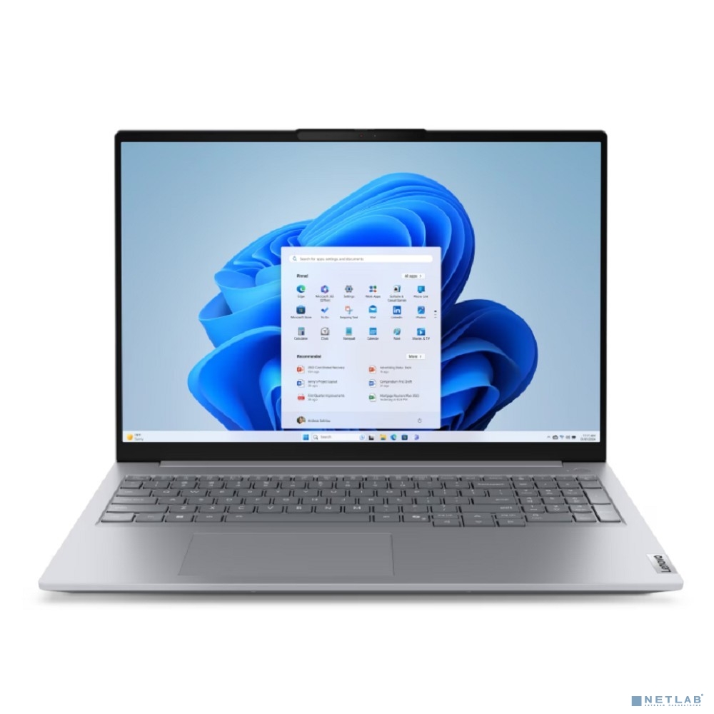 Lenovo ThinkBook 16 G8 IRL 16" WUXGA Laptop, Core 7 250H, 16GB RAM, 512GB SSD